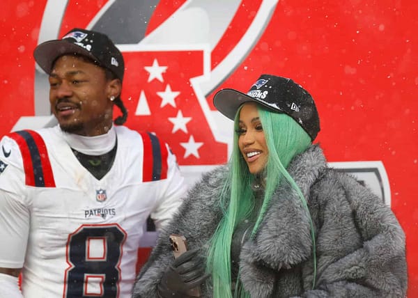 Cardi B and Stefon Diggs Celebrate Patriots’ Super Bowl Berth